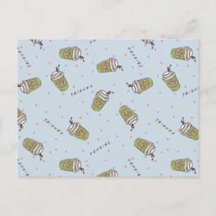 FRIENDS™   Polka Dot Central Perk Pattern Postcard