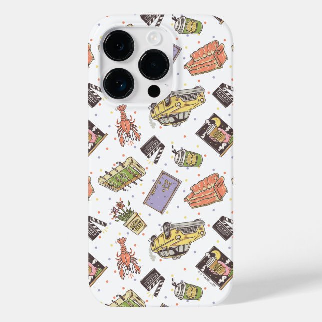 FRIENDS™ | Polka Dot Icon Pattern Case-Mate iPhone Case (Back)