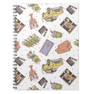 FRIENDS™   Polka Dot Icon Pattern Notebook
