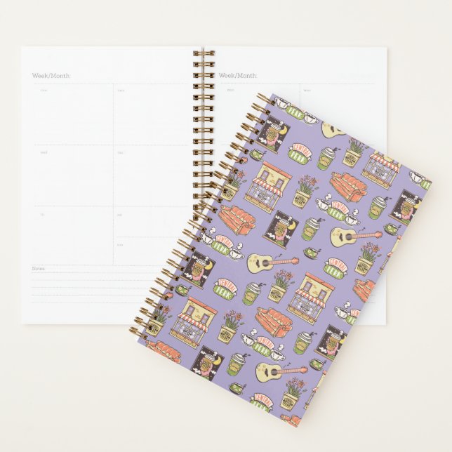 FRIENDS™ | Purple Icon Pattern Planner (Display)