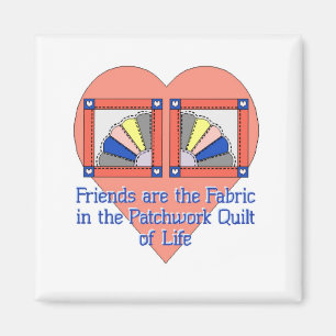 Friends Quilt Pattern Magnet