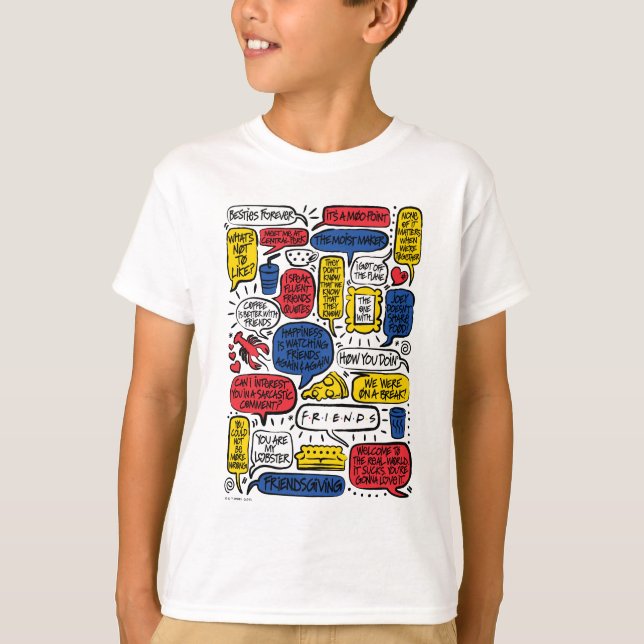 FRIENDS™ Quotes T-Shirt (Front)