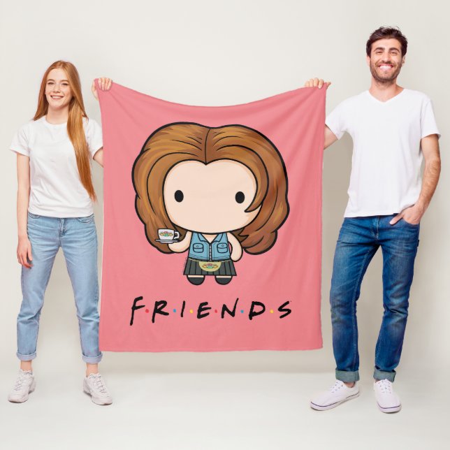 FRIENDS™ | Rachel Chibi Fleece Blanket (In Situ)