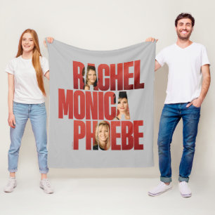 FRIENDS™   Rachel, Monica & Phoebe Fleece Blanket