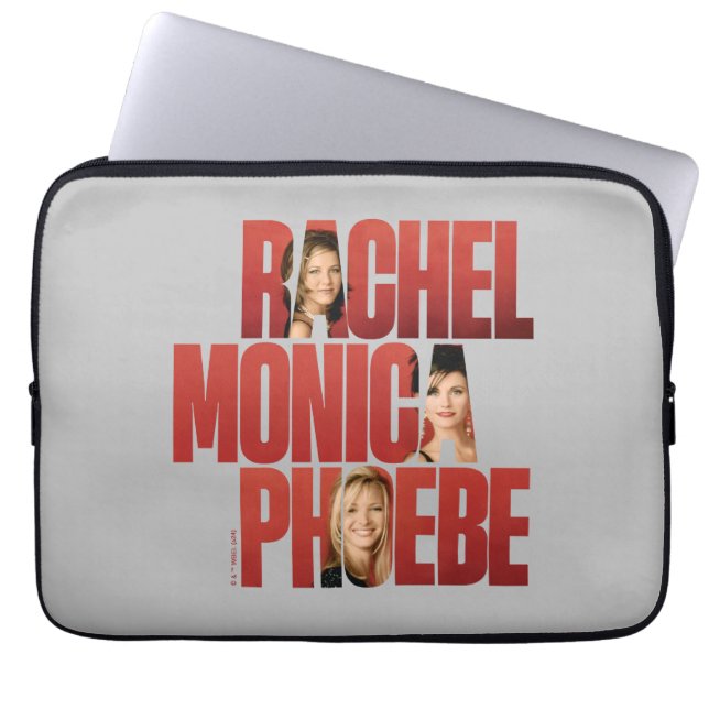 FRIENDS™ | Rachel, Monica & Phoebe Laptop Sleeve (Front)