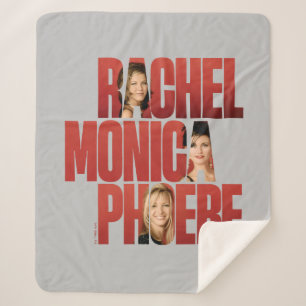 FRIENDS™   Rachel, Monica & Phoebe Sherpa Blanket