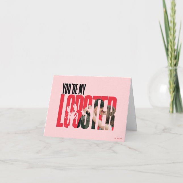 FRIENDS™ | Rachel & Ross - You're My Lobster Note Card (Front)