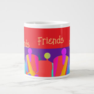 Friends Red Large Coffee Mug