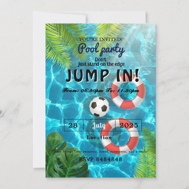 Friends' Reunion Invitations  (Front)