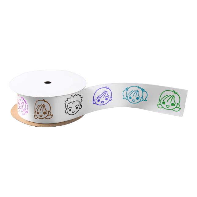 friends ribbon satin ribbon (Spool)