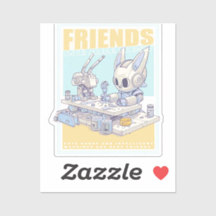 Friends robot rabbit and machine 071502