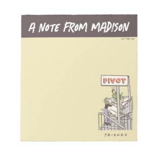 FRIENDS™ Ross and Rachel PIVOT Notepad