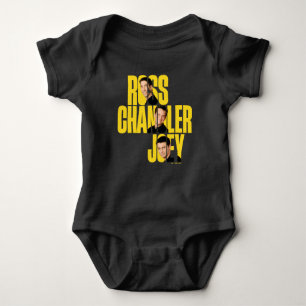 FRIENDS™ Ross, Chandler & Joey Baby Bodysuit