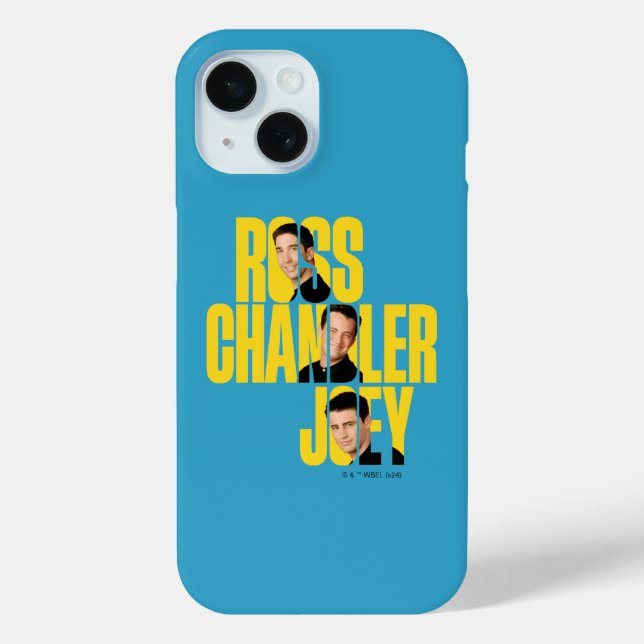 FRIENDS™ | Ross, Chandler & Joey Case-Mate iPhone Case (Back)