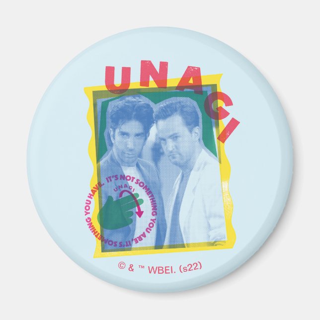 FRIENDS™ | Ross & Chandler - Unagi Magnet (Front)