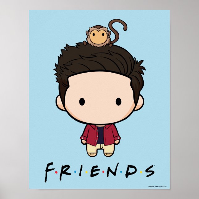 FRIENDS™ | Ross Chibi Poster (Front)