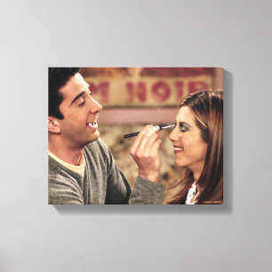 FRIENDS™ Ross Does Rachel's Makeup Canvas Print