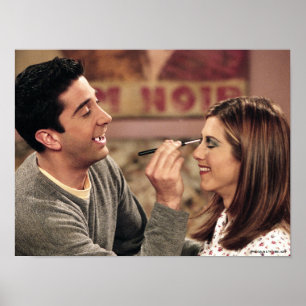 FRIENDS™   Ross Does Rachel's Makeup Poster