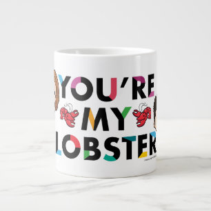 FRIENDS™   Ross & Rachel  Lobster Chibi Large Coffee Mug