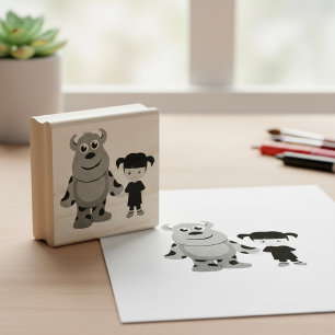 Friends Rubber Stamp