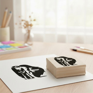 Friends Rubber Stamp