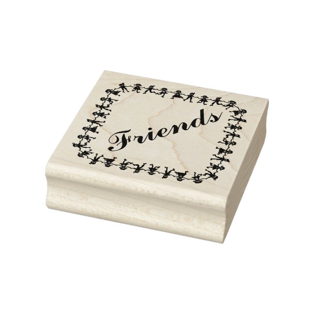 Friends Rubber Stamp (Stamp)