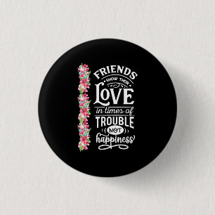 Friends Show Their Love 3 Cm Round Badge