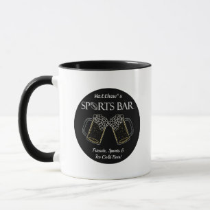 Friends, Sports & Beer - Sports Bar Coffee Mug