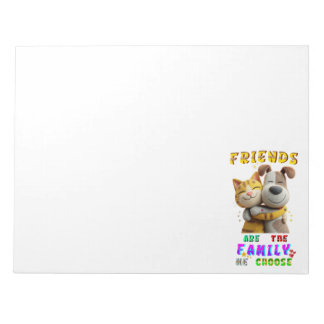 Friends Stationery Are The Family We Choose Notepad