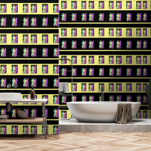 Friends Strolling Yellow  Wallpaper