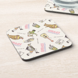 FRIENDS™ Tan Cartoon Pattern Coaster