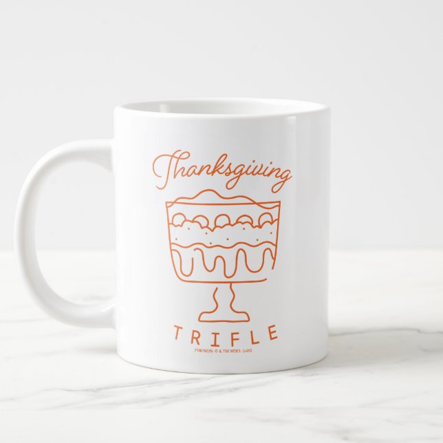 FRIENDS™ | Thanksgiving Trifle Large Coffee Mug (Left)