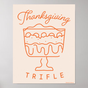 FRIENDS™ Thanksgiving Trifle Poster