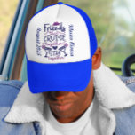 Friends that Cruise Together Tip Vacation Group Trucker Hat<br><div class="desc">This design was created though digital art. It may be personalised in the area provided Contact me at colorflowcreations@gmail.com if you with to have this design on another product, need assistance with the design or have a special request. See more of my creations or follow me at www.facebook.com/colorflowcreations, www.instagram.com/colorflowcreations, www.twitter.com/colorflowart,...</div>