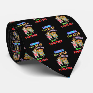 Friends That Read Together Stay Together Tie