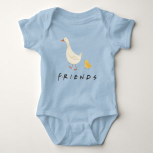 FRIENDS™   The Chick and the Duck Baby Bodysuit