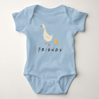 FRIENDS™ | The Chick and the Duck Baby Bodysuit