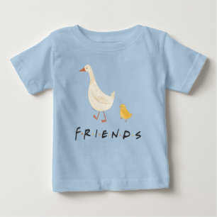 FRIENDS™ The Chick and the Duck Baby T-Shirt