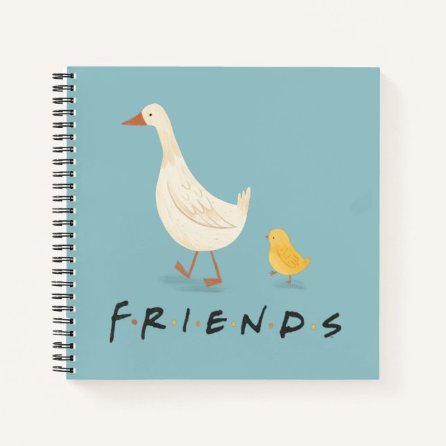 FRIENDS™ | The Chick and the Duck Notebook (Front)