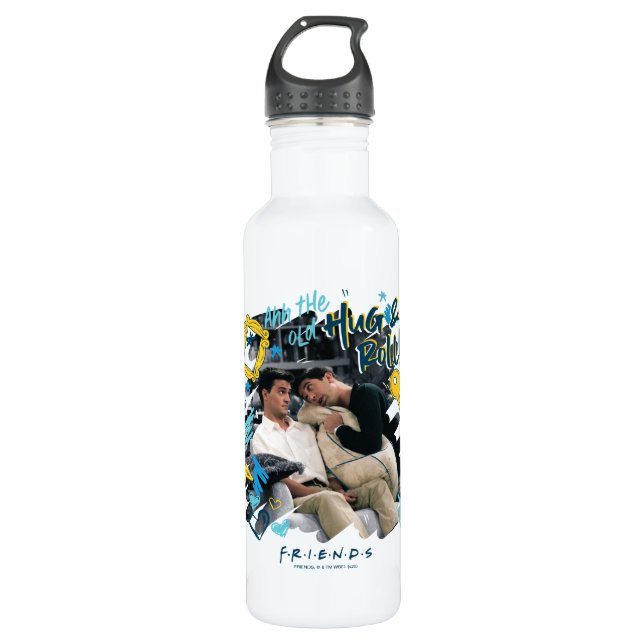 FRIENDS™ | The Old Hug & Roll 710 Ml Water Bottle (Front)