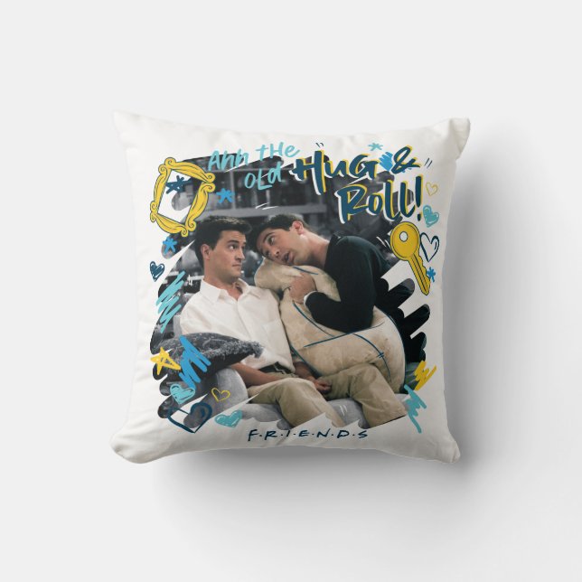 FRIENDS™ | The Old Hug & Roll Cushion (Front)