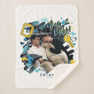 FRIENDS™   The Old Hug & Roll Sherpa Blanket
