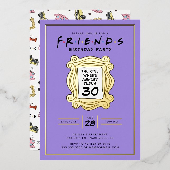FRIENDS™ | The One With the 30th Birthday (Front/Back)