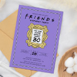 FRIENDS™ | The One With the 30th Birthday Invitation<br><div class="desc">Celebreate your Birthday with FRIENDS™. Personalise this iconic FRIENDS™ Birthday invitation by adding all your party details!</div>