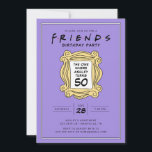 FRIENDS™ | The One With the 50th Birthday Invitation<br><div class="desc">Celebreate your Birthday with FRIENDS™. Personalise this iconic FRIENDS™ Birthday invitation by adding all your party details!</div>