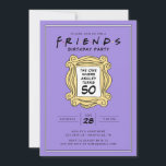 FRIENDS™ | The One With the 50th Birthday Invitation<br><div class="desc">Celebreate your Birthday with FRIENDS™. Personalise this iconic FRIENDS™ Birthday invitation by adding all your party details!</div>
