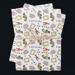 FRIENDS™ | The One With the Birthday Wrapping Paper Sheet<br><div class="desc">Celebrate your special day with these FRIENDS™-themed wrapping paper sheets,  featuring iconic symbols from the beloved TV show. Perfect for adding a touch of nostalgia to your birthday gifts,  these sheets are ideal for fans of the series.</div>