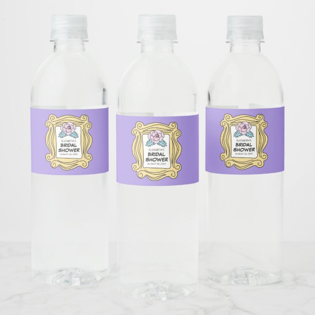 FRIENDS™ | The One With the Bridal Shower Water Bottle Label (Bottles)