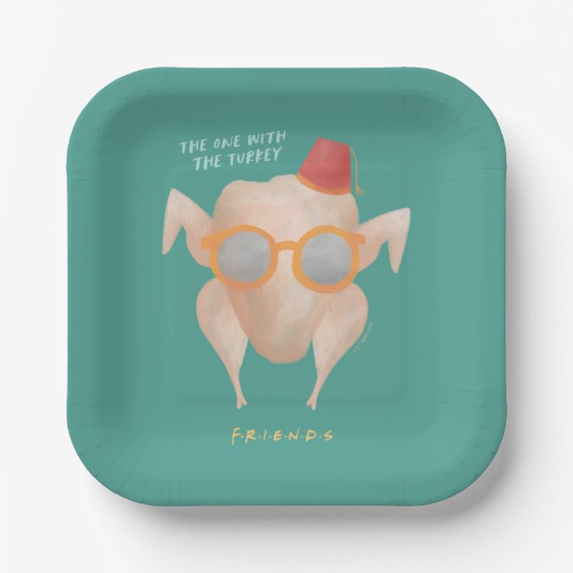 FRIENDS™ | The One with the Turkey Paper Plate (Front)