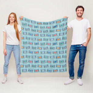 FRIENDS™   The One With Video Tape Pattern Fleece Blanket
